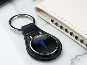 Tesla Custom Keychains High-End Acrylic Luxury Edition